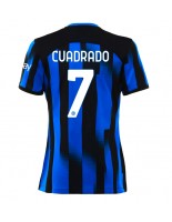 Inter Milan Juan Cuadrado #7 Domácí Dres pro Dámské 2023-24 Krátký Rukáv